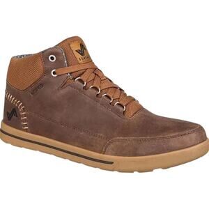 Forsake Phil Mid Sneaker Boot Lace Waterproof Full Grain Leather Walnut Brown 13